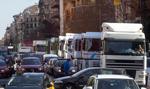 Protest transportowców doprowadził do chaosu w Barcelonie