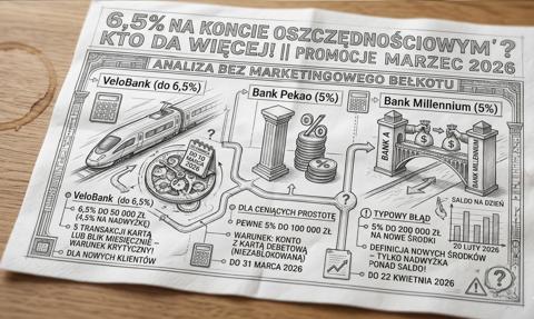 6,5% na koncie oszczędnościowym? Kto da więcej! || Promocje marzec 2026