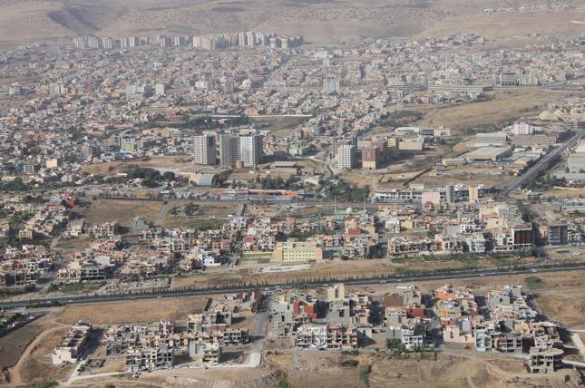 Kurdystan, panorama miasta Dohuk - widok z góry Zawa, fot. Agnieszka Samolej