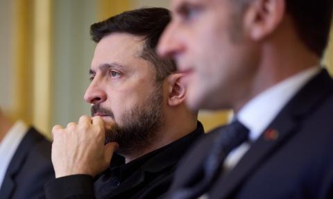 Macron: Ukraina jest pierwszą linią obrony na naszym kontynencie