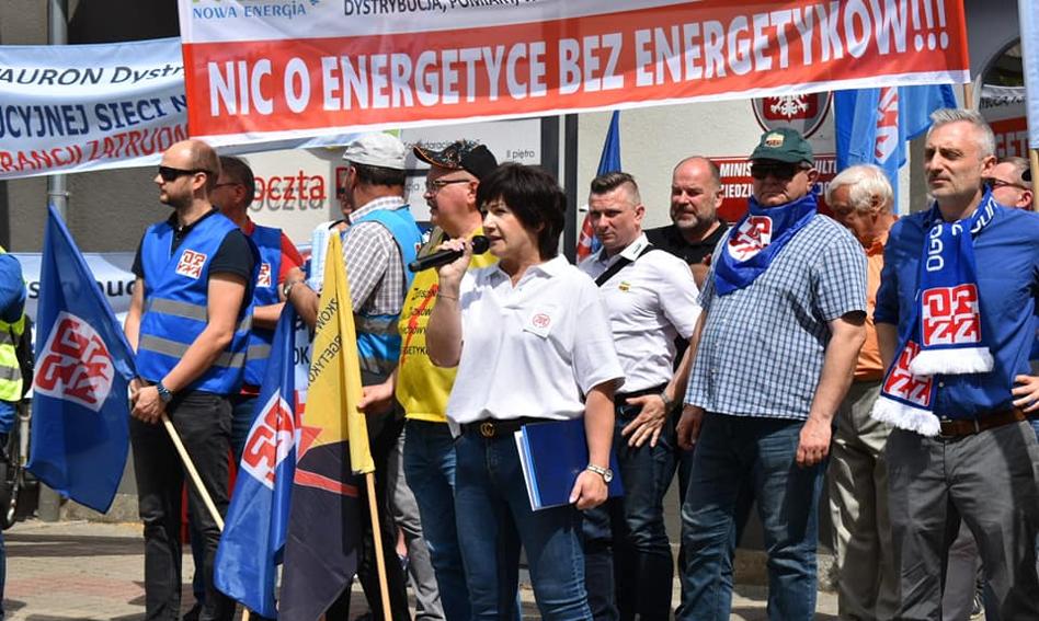 Protest branży energetycznej w Warszawie. "To jest tylko początek"