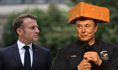 Francja rzuci rękawice Muskowi i starlinkom? Macron: To kwestia suwerenności