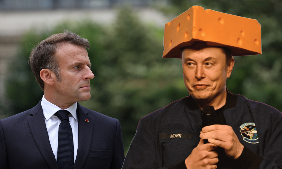 Francja rzuci rękawice Muskowi i starlinkom? Macron: To kwestia suwerenności