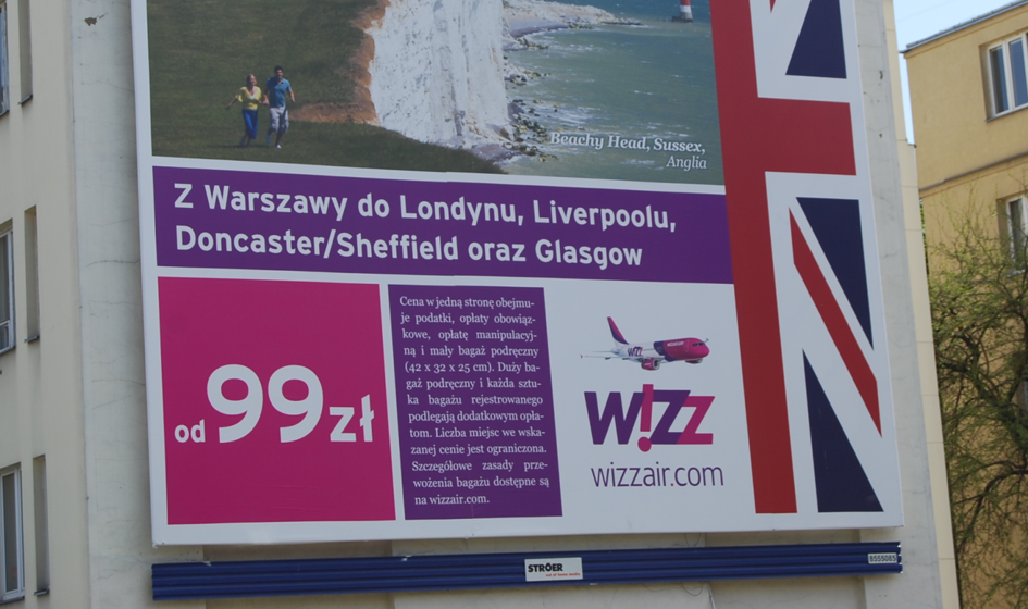 Od przyszłego roku pięć nowych połączeń Wizz Air z Polski