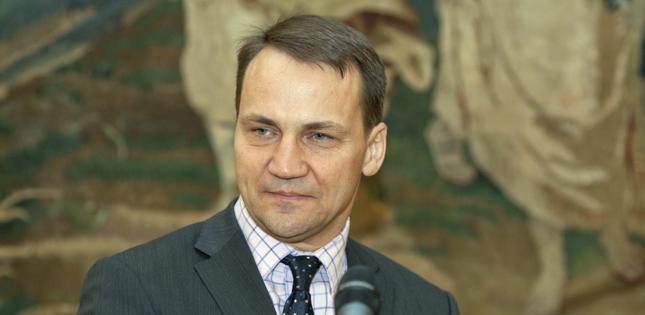 Były szef polskiej dyplomacji Radosław Sikorski
