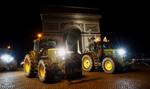 350 traktorów pod Łukiem Triumfalnym. Paryż sparaliżowany protestem rolników