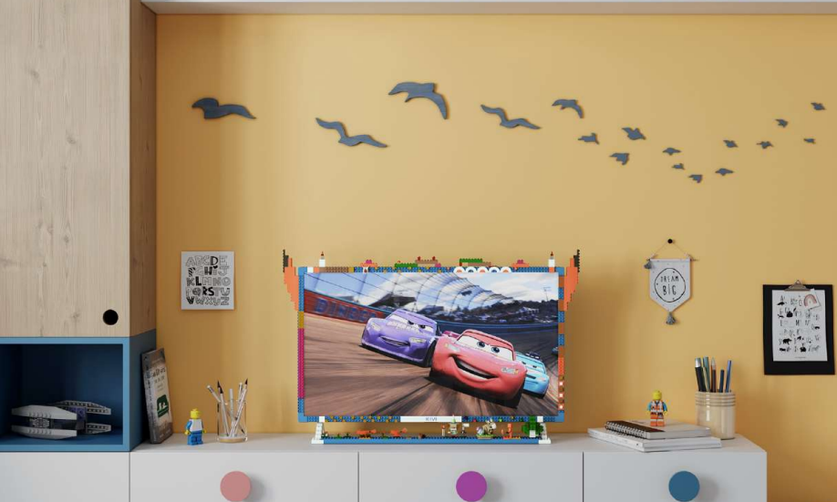Oto telewizor stworzony dla dzieci. Odporny na flamastry, zadrapania i uderzenia