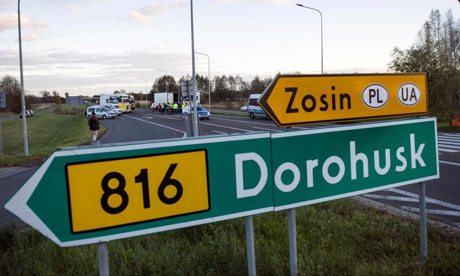 Przewoźnicy blokują przejście graniczne z Ukrainą. Protest jest nielegalny