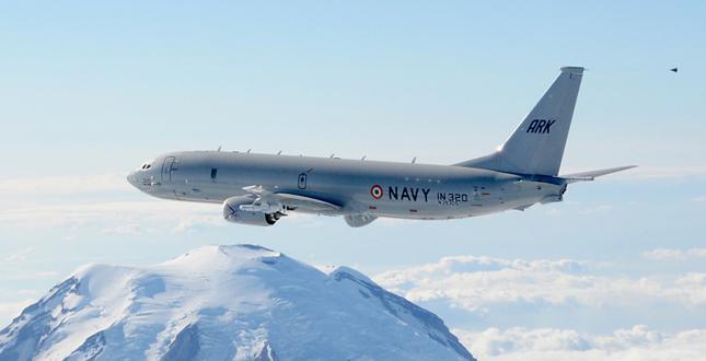 Boeing P8I wykorzystywany przez Indie