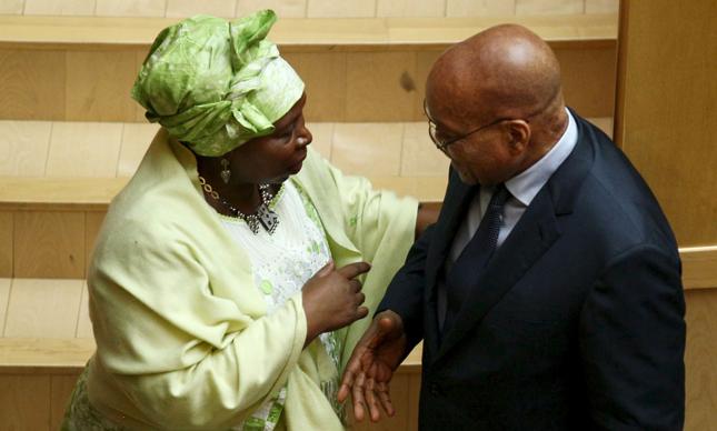 Nkosazana Dlamini-Zuma i Jacob Zuma