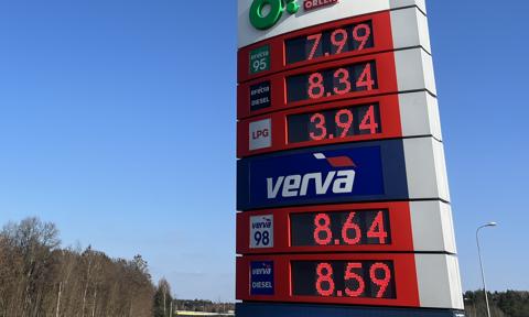 Rekord wszech czasów na stacjach. Diesel po 8,22 zł, a benzyna najdroższa w tym roku