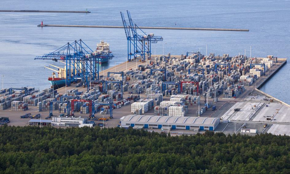 Gdańsk w pierwszej czwórce bałtyckich portów pod względem przeładunków