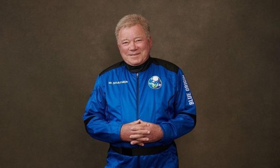 Gwiazda serialu "Star Trek" poleciała w kosmos rakietą Blue Origin