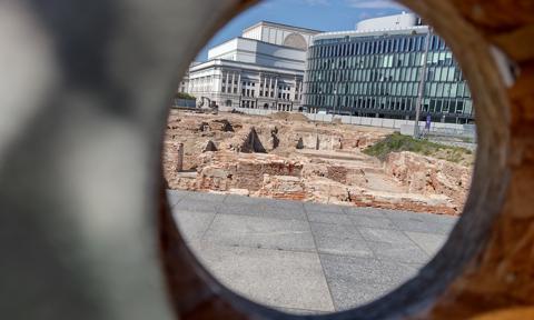 Co z odbudową Pałacu Saskiego? Rzecznik spółki o prowadzonych pracach