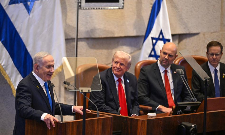 Prezydent USA w Knessecie. &quot;Nominujemy Trumpa do pokojowego Nobla w 2026 r.&quot;