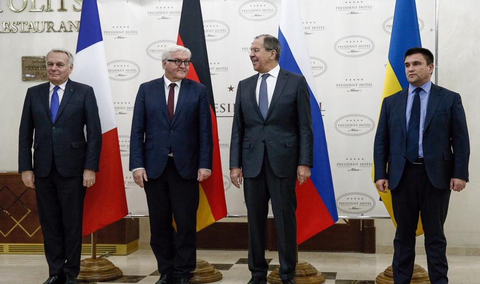 Rozmowy "czwórki normandzkiej" w Mińsku bez przełomu