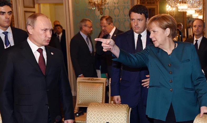 Putin zabiega o poparcie Berlina ws. Ukrainy