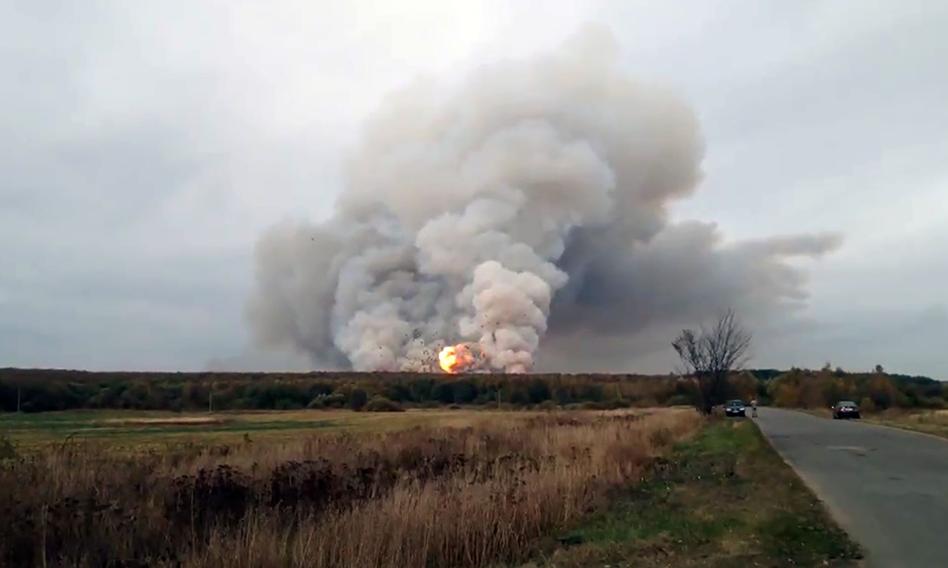 Media: wybuchy na białoruskim lotnisku, na którym stacjonują rosyjskie samoloty