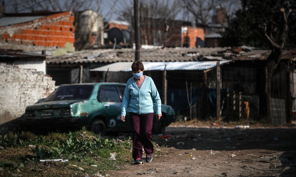 Bezrobotni zajmują nieużytki wokół Buenos Aires