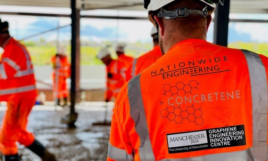Ułożono pierwszą powierzchnię z betonu z grafenem