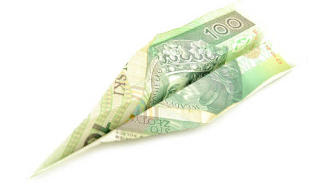 Złoty napędzany przez rosnące obligacje