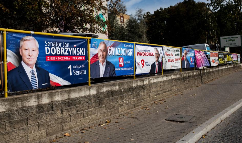 Mandat za zerwanie plakatu wyborczego