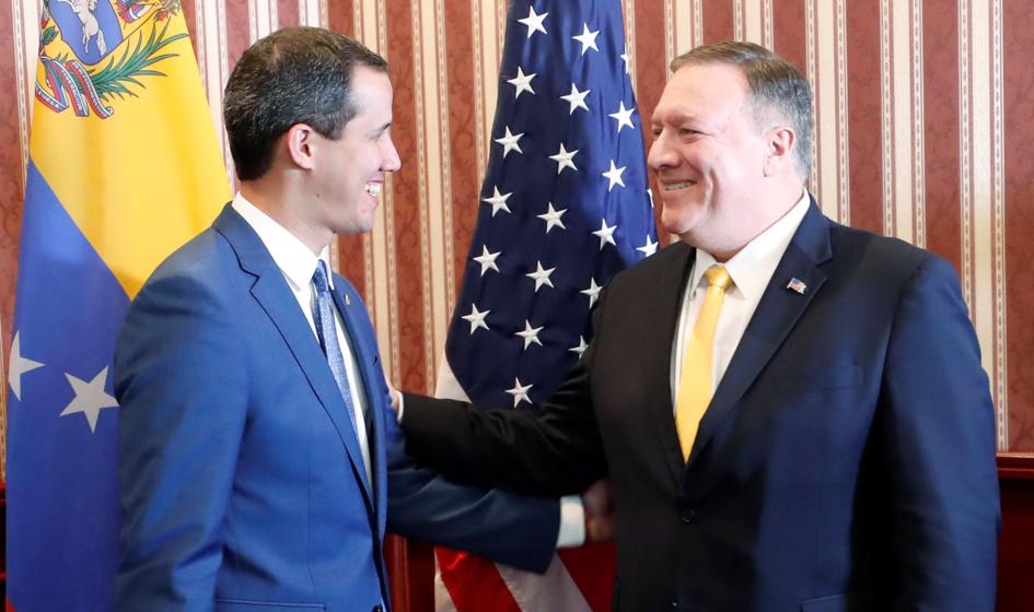 Pompeo: USA będą wspierać Juana Guaido