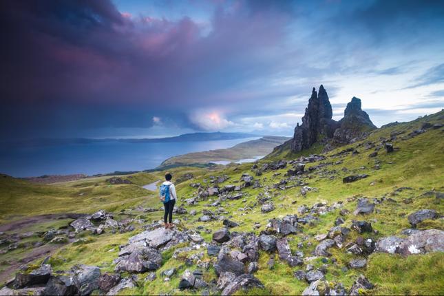 Wyspa Skye - 1200 funtów i 6 miesięcy samotności