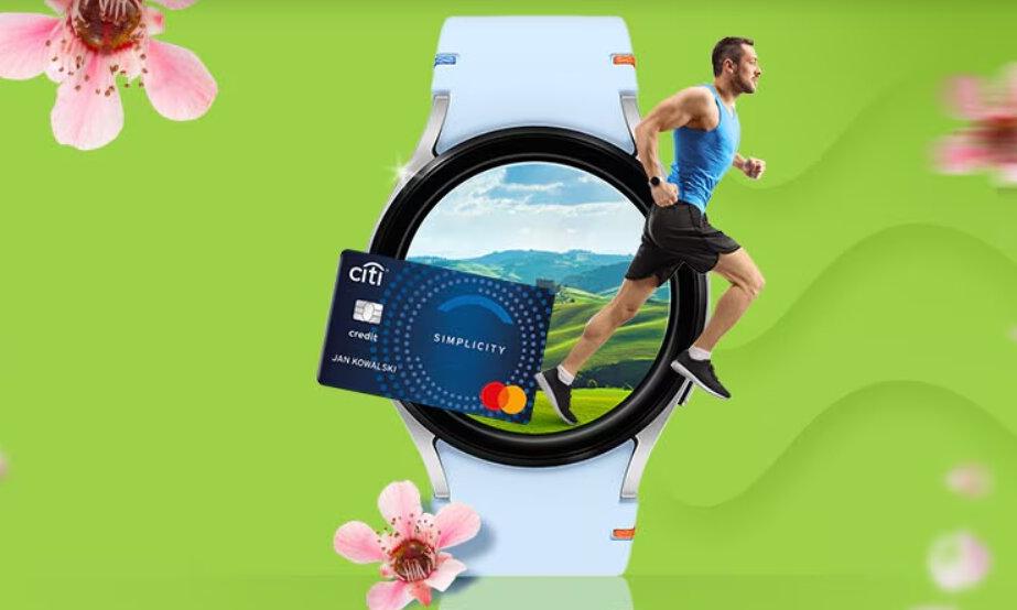 Smartwatch Samsung Galaxy w zamian za transakcje kartą. To oferta Citi Handlowego