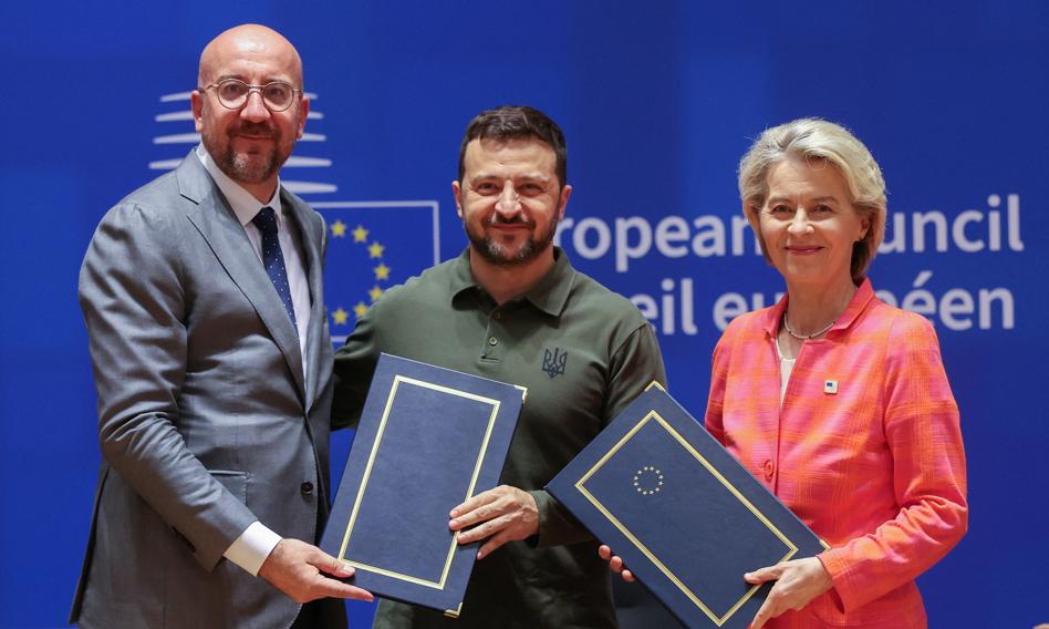 Unia Europejska podpisała umowę o bezpieczeństwie z Ukrainą