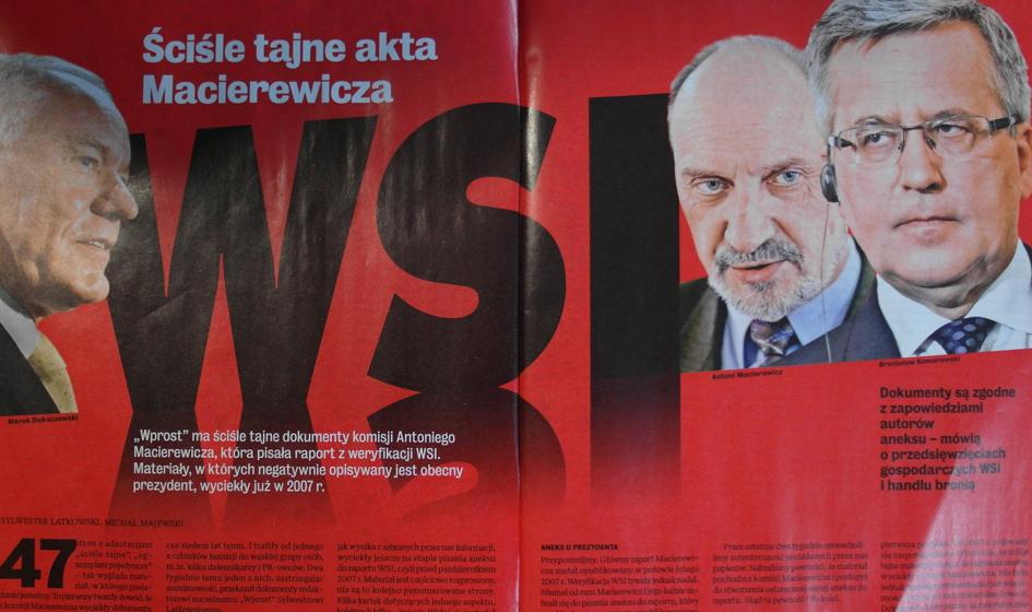 Prokuratura ma już nośnik z aneksem do raportu WSI