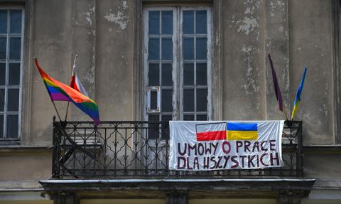 Rekord pracujących Ukraińców w Polsce. 41 proc. nie wie, czy zostanie po wojnie