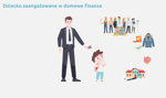 Dziecko zaangażowane w domowe finanse