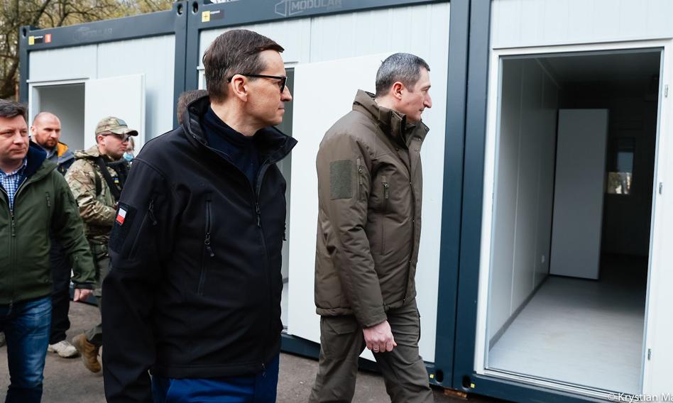 Polsko-ukraińska inicjatywa. We Lwowie powstało miasteczko kontenerowe dla uchodźców wewnętrznych