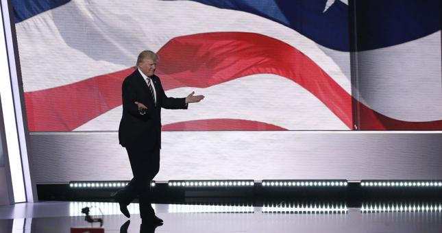 Donald Trump w przemowie na konwencji w Cleveland obiecał wprowadzenie rządów prawa i porządku