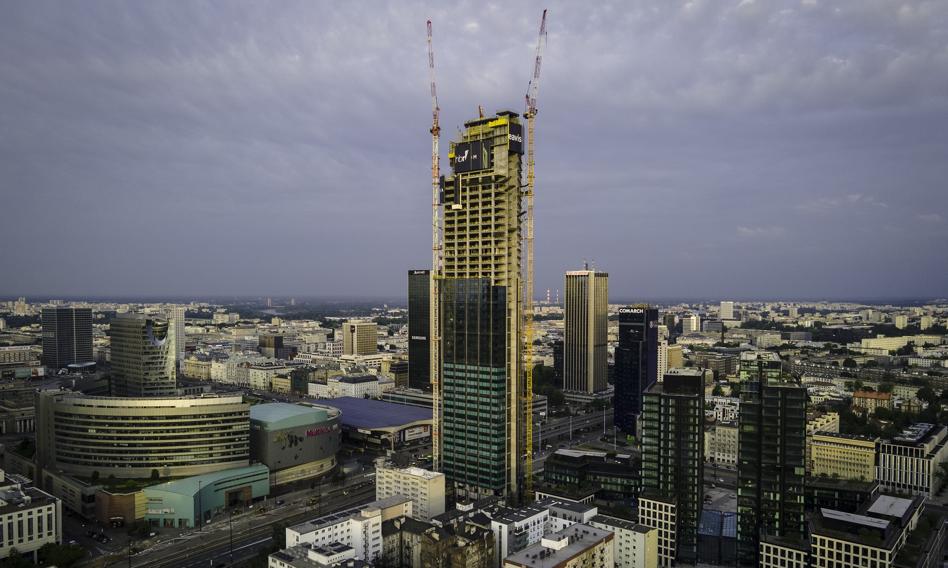 Polski wieżowiec Varso Tower najwyższym budynkiem w Unii Europejskiej