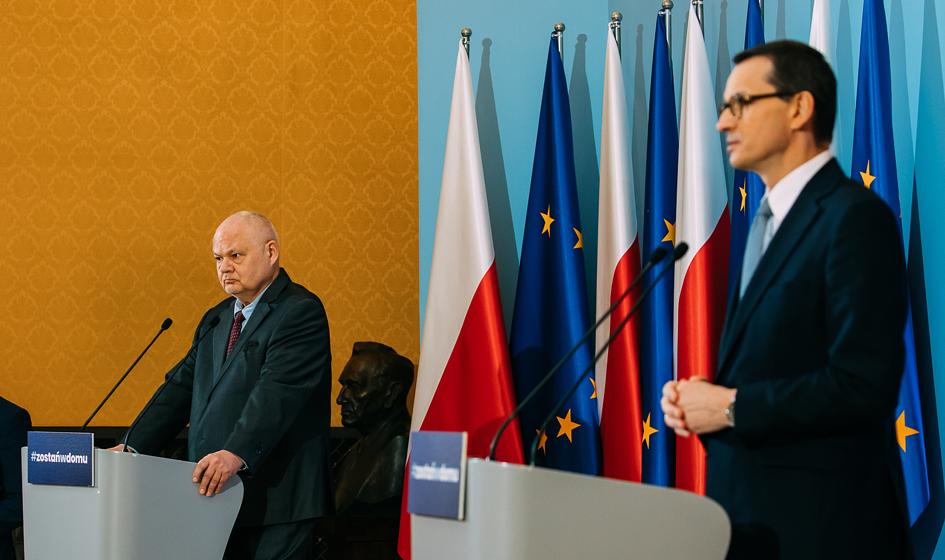 Morawiecki liczy, że Glapiński zostanie wybrany na kolejną kadencję