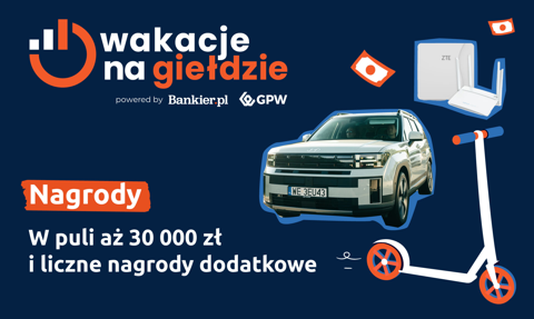 Pieniądze, samochody na rodzinne wypady i inne niespodzianki... Oto co możesz wygrać w konkursie Wakacje na Giełdzie
