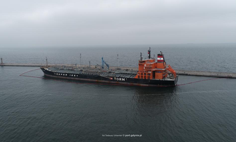 Do Portu Gdynia przypłynął największy w tym roku tankowiec