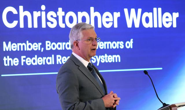 Christopher Waller najpoważniejszym kandydatem na następnego szefa Fed