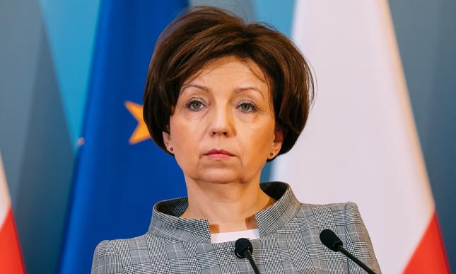 Minister rodziny, pracy i polityki społecznej Marlena Maląg
