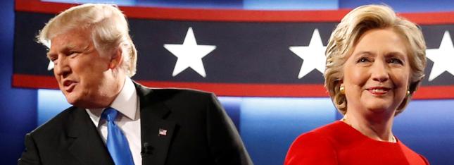 Donald Trump i Hillary Clinton