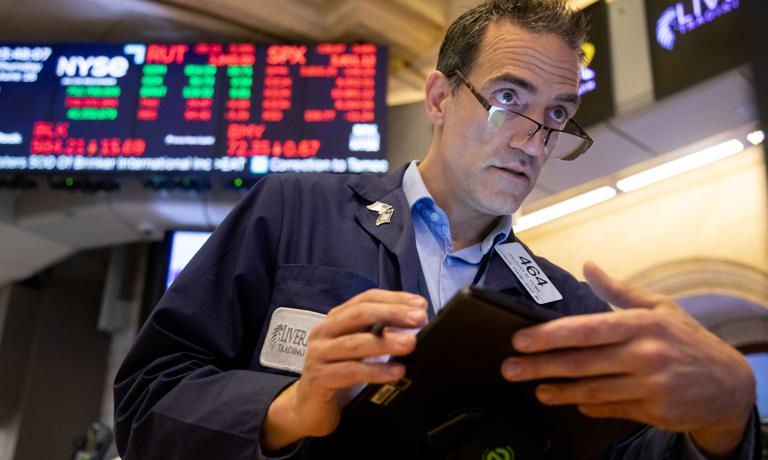Stocks down, bonds down.  The return of the stock market to Wall Street?