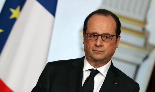 Prezydent Francji Francois Hollande