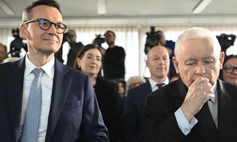 Kaczyński ostro uderza w Morawieckiego: Rozbił PiS, by układać się z Tuskiem