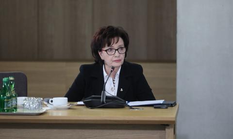 Elżbieta Witek przed komisją śledczą ds. wyborów kopertowych. "Nie wiem, nie uczestniczyłam, nie decydowałam"