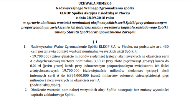 Propozycje na WZA (część dokumentu)