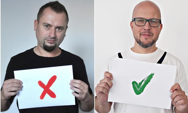 Wojciech Boczoń i Michał Kisiel, redaktorzy Bankier.pl. Jeden z nich podejmie temat, który wskażą czytelnicy