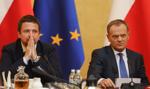 Tusk zbierał podpisy dla Trzaskowskiego