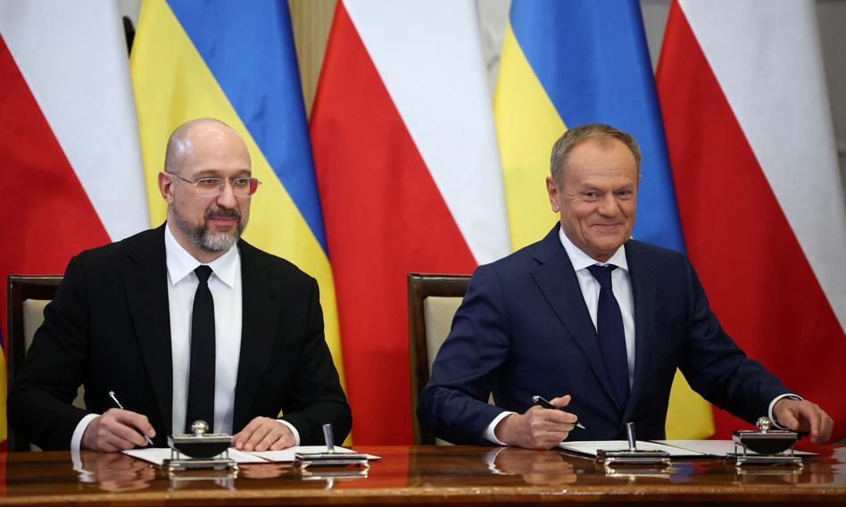 &quot;Pancerna koalicja&quot; z Ukrainą. Tusk: Aby konkurencja nie była bolesna